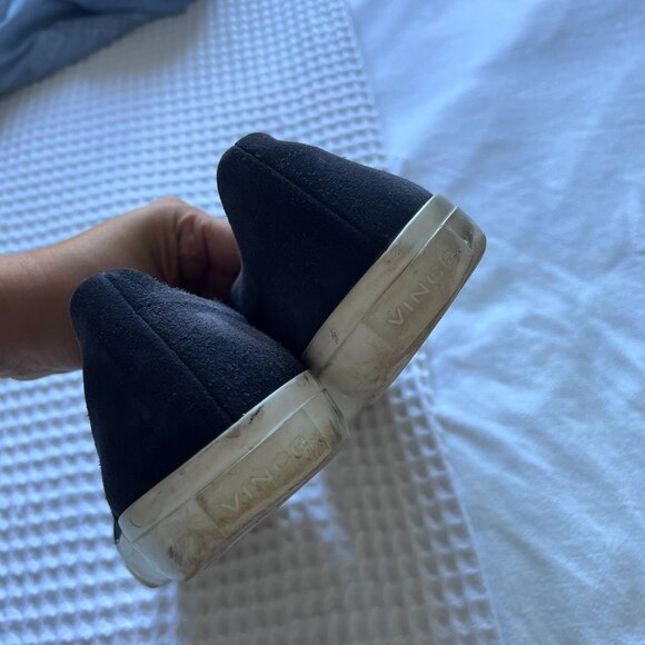 Vince Mens Slip On Suede Sneaker - Picture 3 of 6